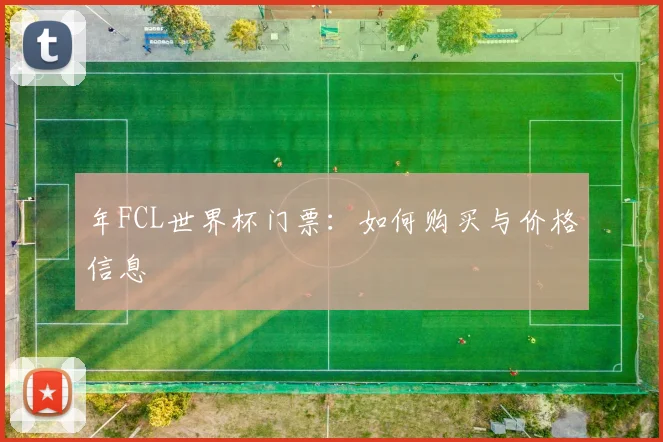 年FCL世界杯门票：如何购买与价格信息
